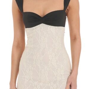 Lucy in the Sky Two Toned Lace dress